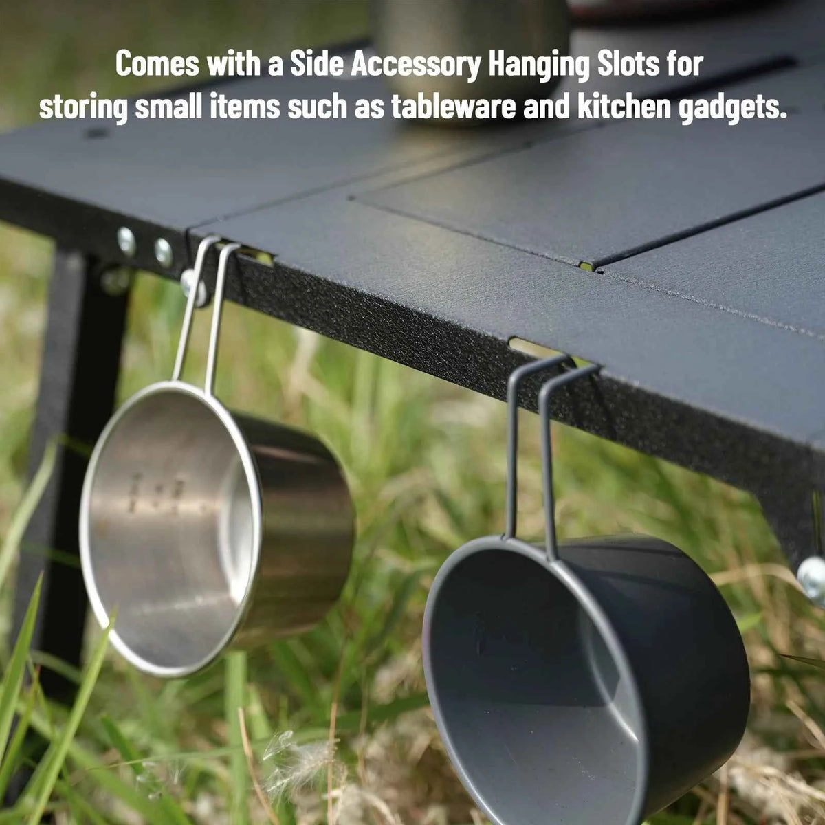 PAKICETUS Foldable Camping Table, Lightweight Portable Outdoor Utility Table.