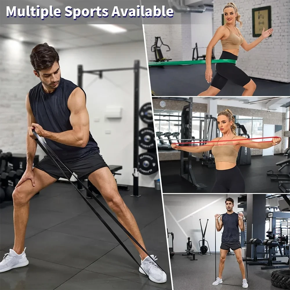Resistance Bands, Pull Up Assistance Bands, Exercise Bands for Men or Women Home Fitness, Body Stretching, Strength Training