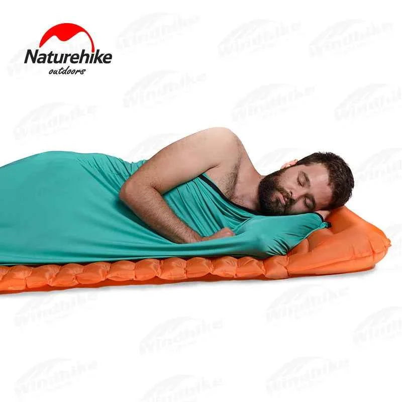 Naturehike Outdoor Camping Sleeping Bag Liner, High Elasticity, Portable Ultralight Travel Sheet. Mummy Portable Sleeping Bag Liner