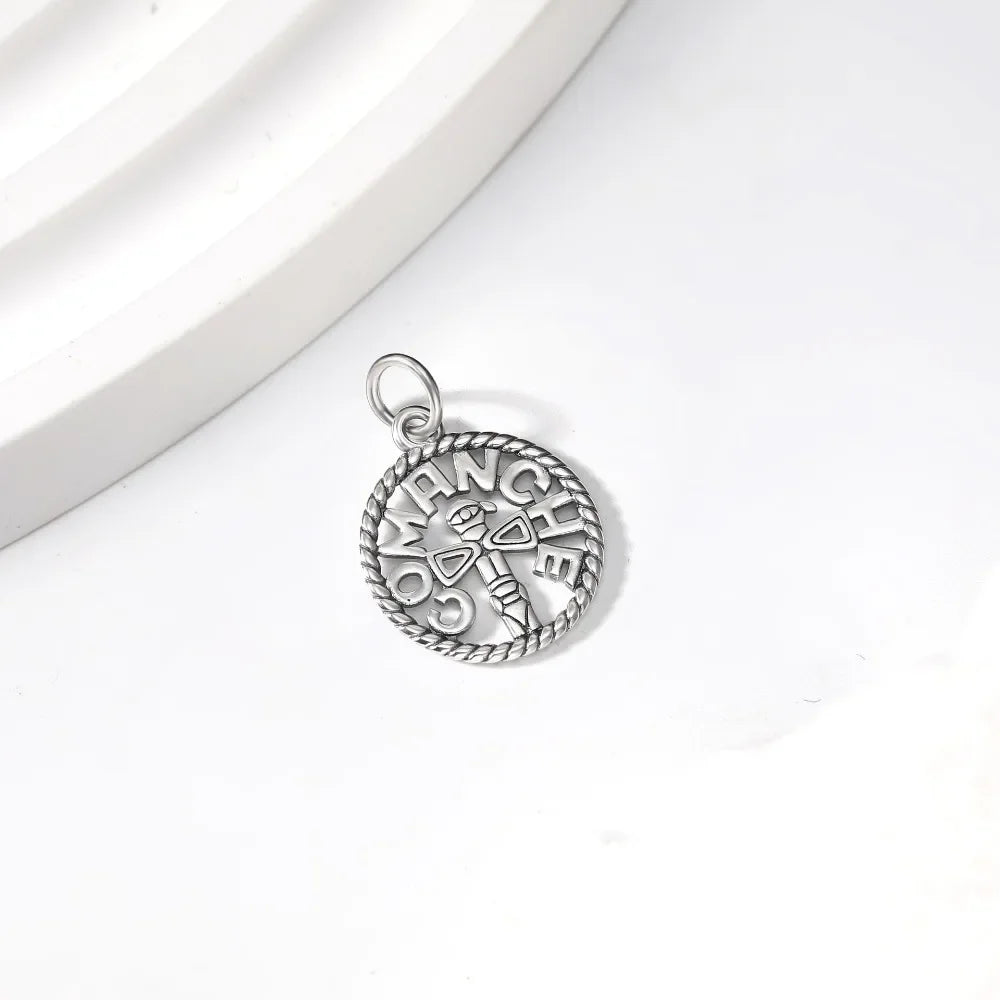 Antique Silver Alloy Charms, Tree of Life Star of David, Hollow Round Enamel Pendants, DIY Jewelry Making Supplies for Bracelet, Necklace, Earring, Handmade Craft Trinket Accessories Gift