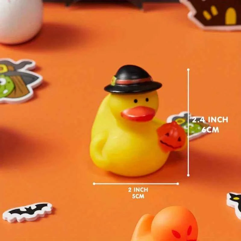 18Pack Halloween Rubber Ducks. Halloween Party Favors. Goodie Bag Fillers. Classroom Prizes & Decorations,