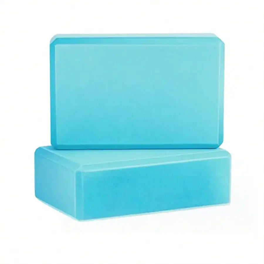 2‑Pack High‑Density Foam Yoga Bricks, Lightweight Support Blocks for Gym, Dance, Fitness, Pilates