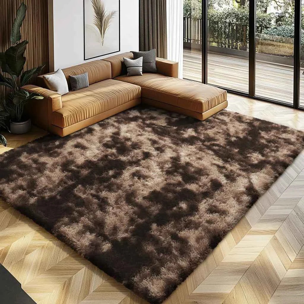 VIKAMA Ultra-Soft Puffy Rug Indoor Floor Mat, for any room of the home