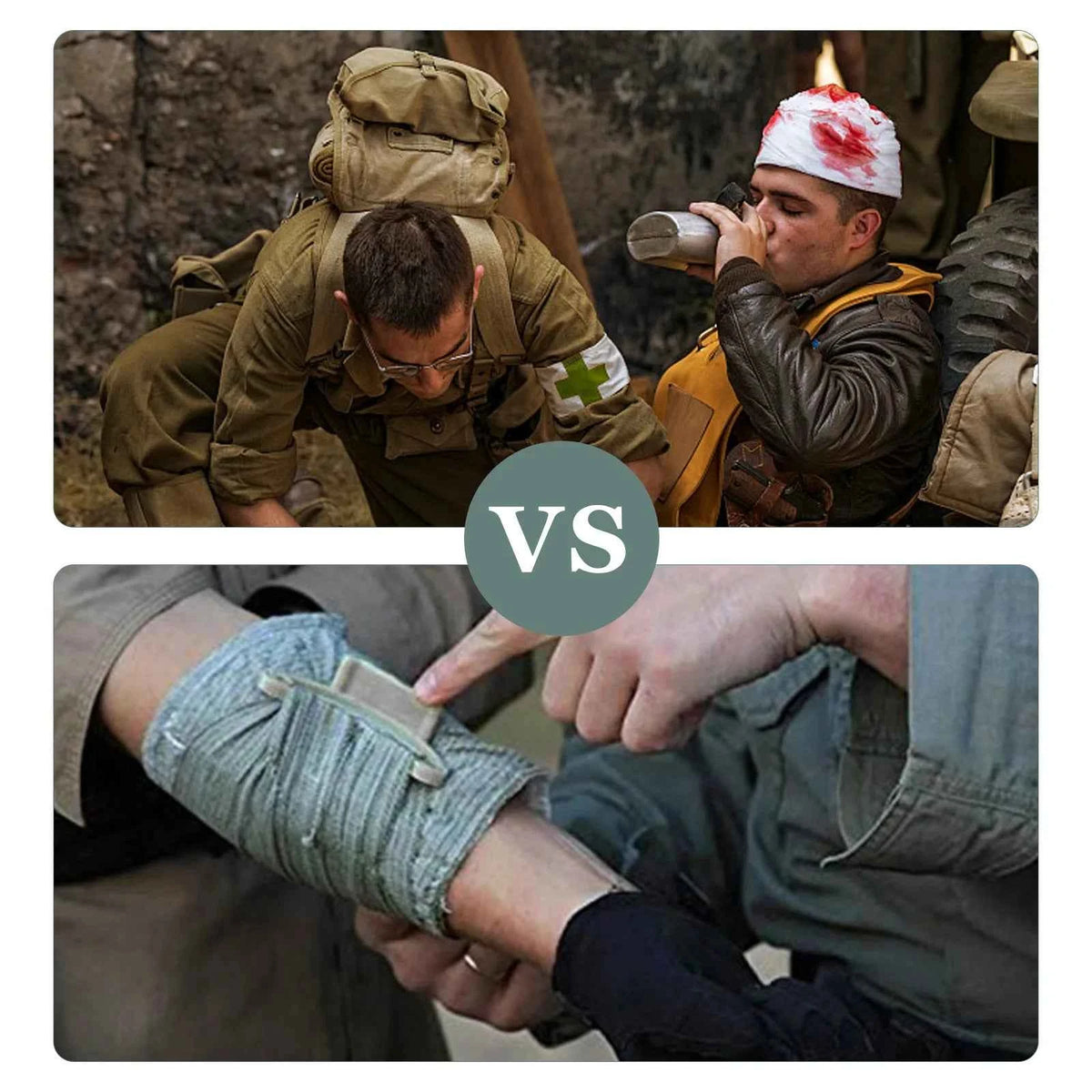 5/10PCS Israeli Bandage. First Aid Trauma Hemostatic Bandage Kit. Wound Traumatic Emergency Compression Bandages Medical Army Aid