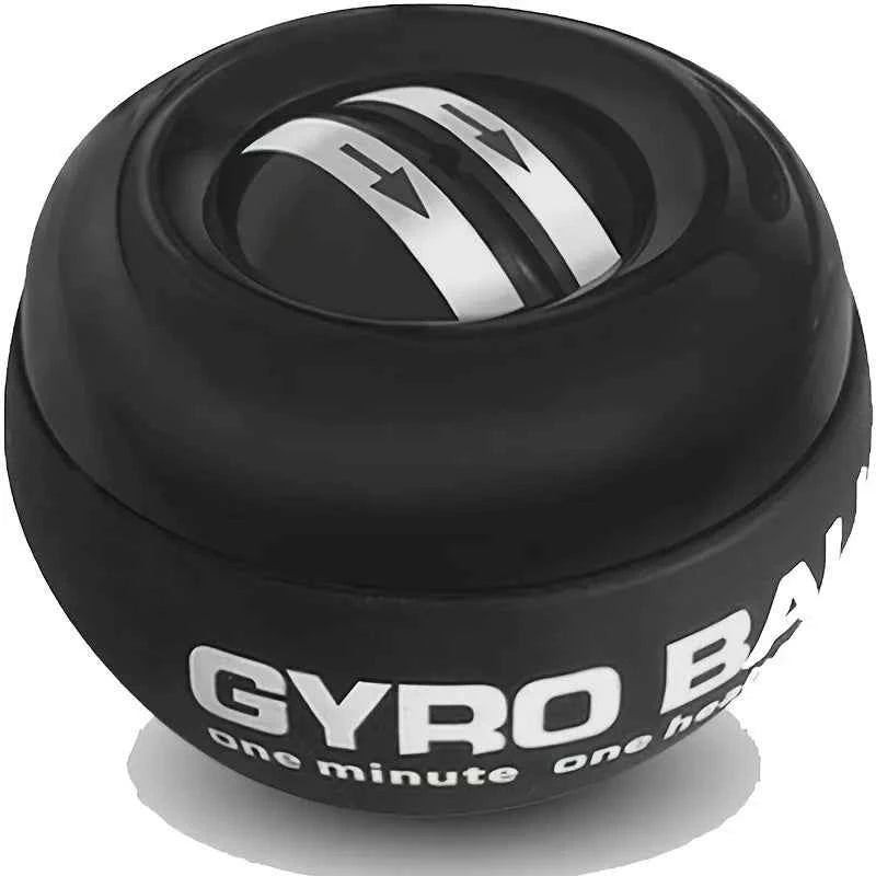 Self-Starting Black Wrist Gyro Ball: Strength Trainer for Adult Wrist, Forearm, and Finger Muscles –  Fitness Equipment for Strengthening Bones and Muscles