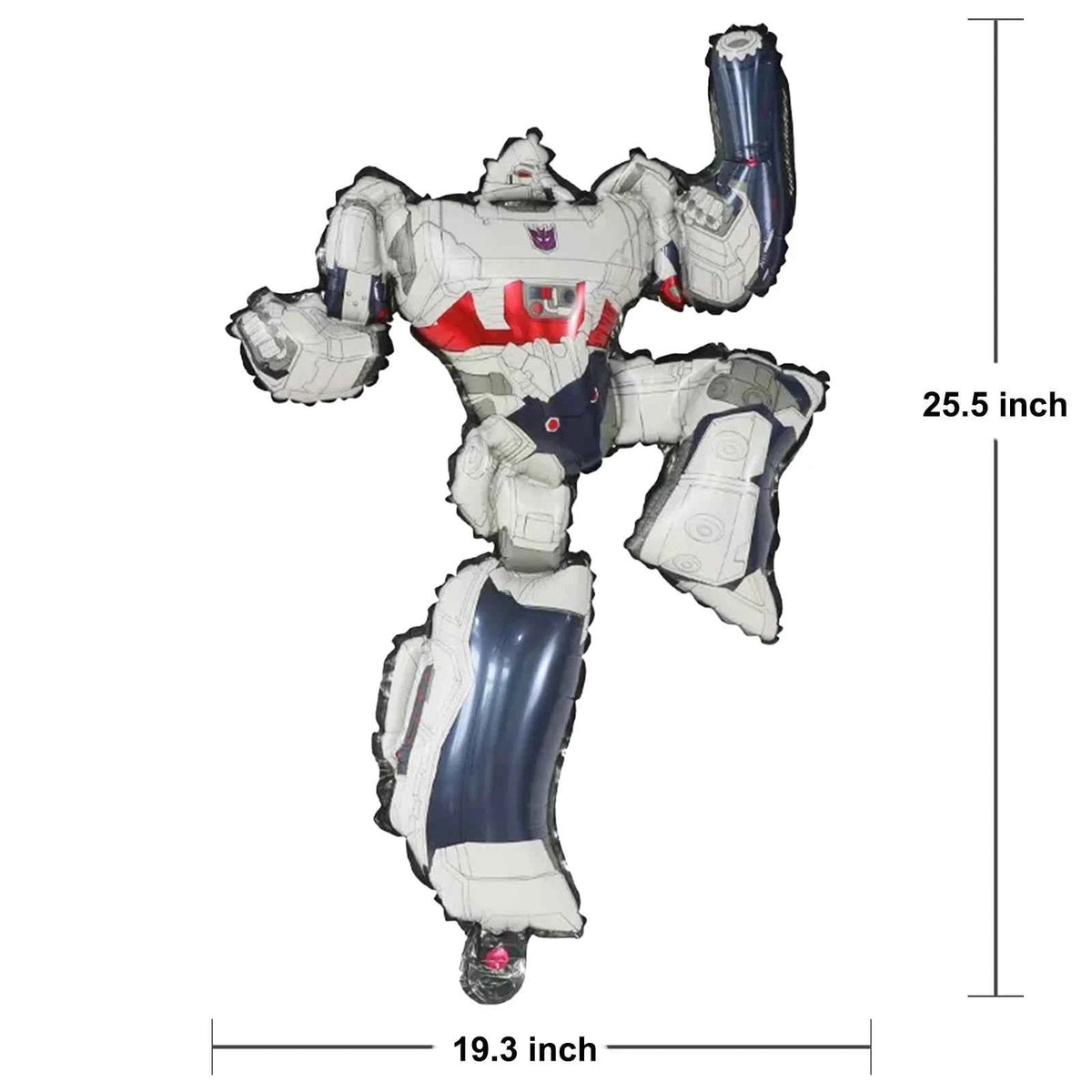 7Pcs Transformers Balloons, Cool Optimus Prime, Megatron, Bumblebee. Aluminum Foil Balloons for Party Decorations