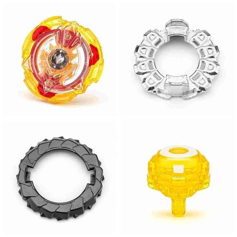 Metal Rotating Gyroscope. Battle Gyroscope Collection. Children's Toy