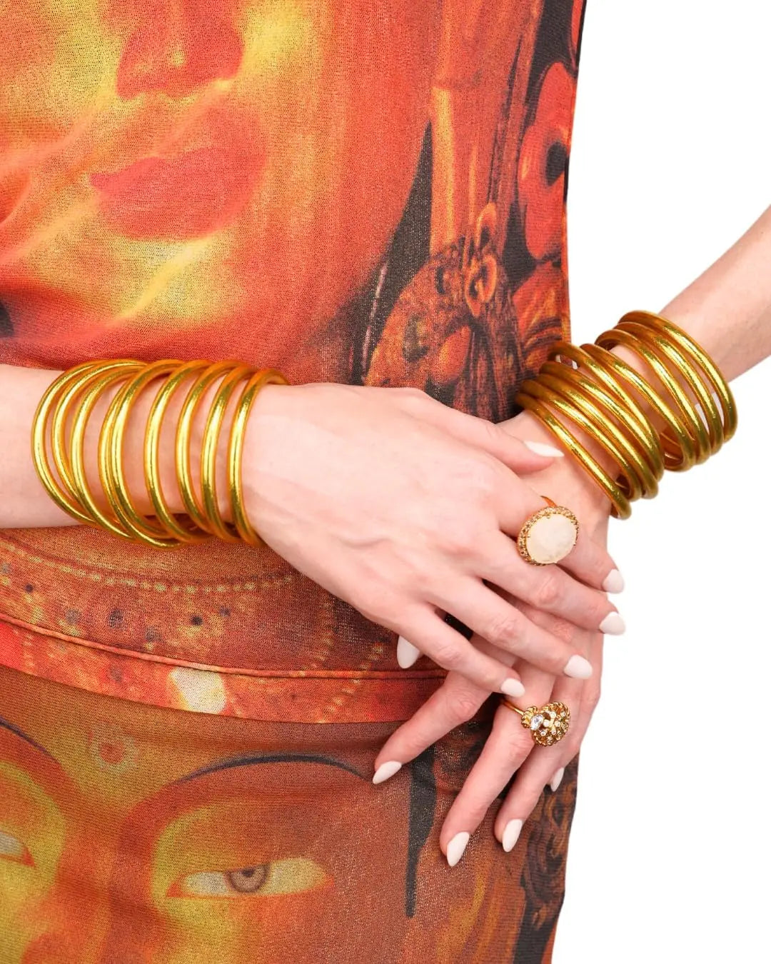 Gold All Weather Bangles (AWB) - Serenity Prayer