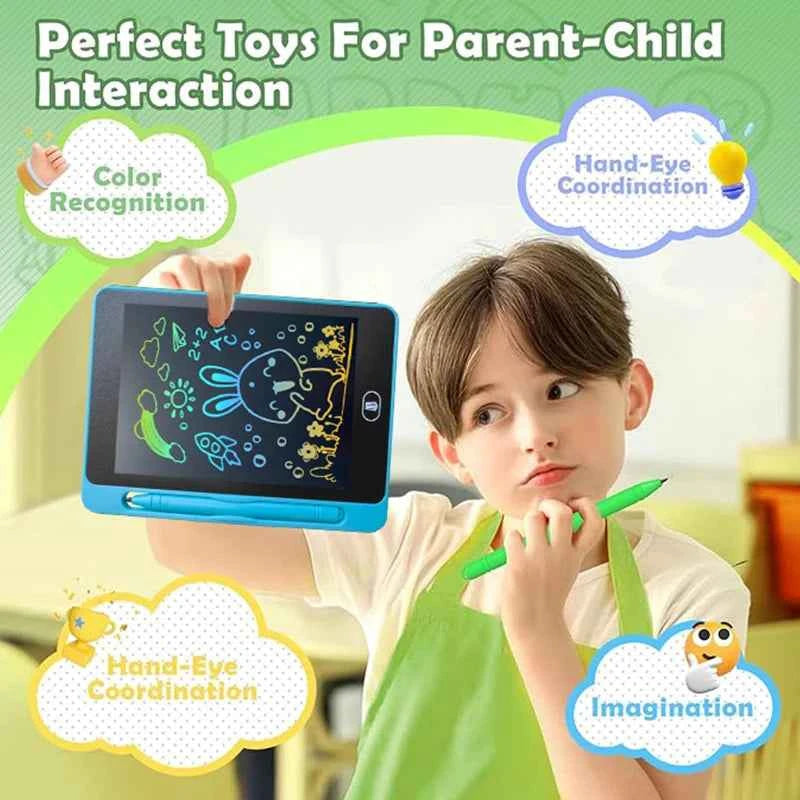 12 Pack LCD Writing Tablet for Kids, 6.5 Inch Colorful Doodle Board Drawing Tablet, Toys for children. Educational toys
