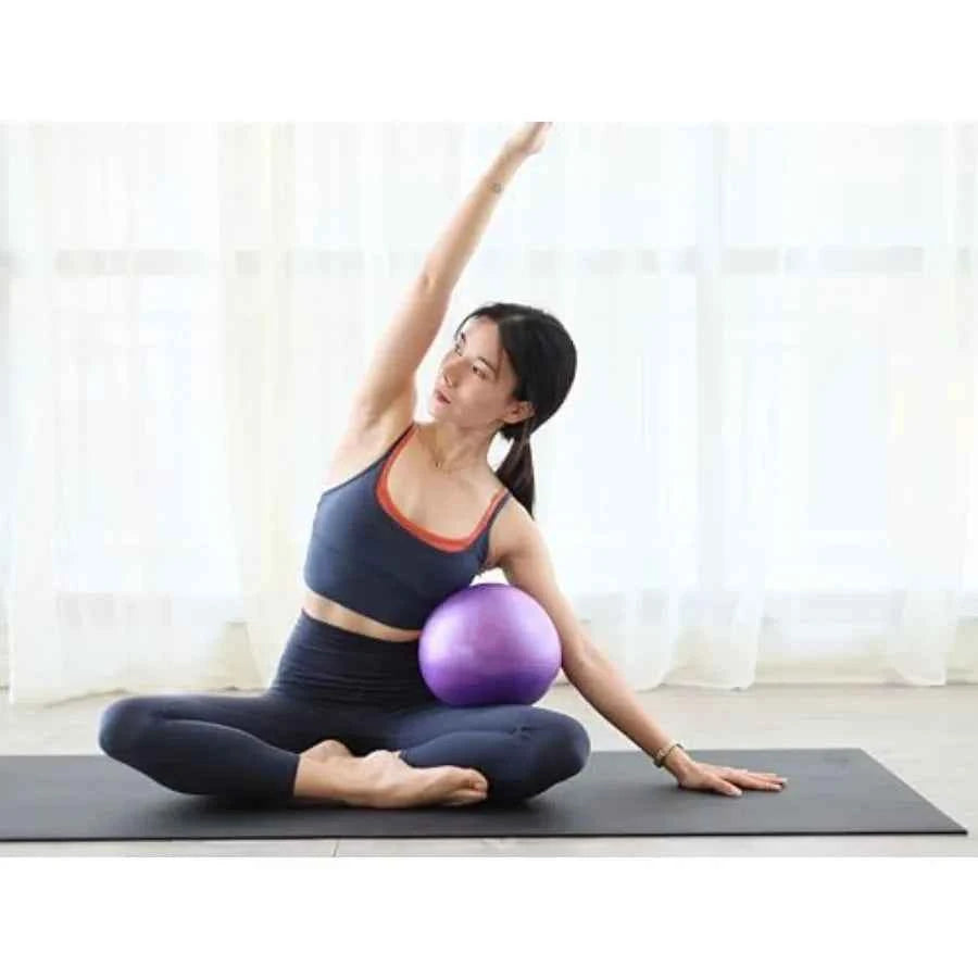 Mini Exercise Barre Ball for Yoga, Pilates, Stability Exercise Home Workout, Core Training and Physical Therapy Small Bender Ball
