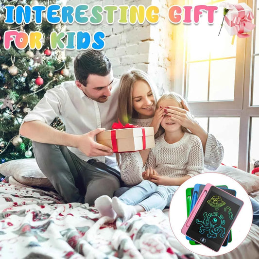 12 Pack LCD Writing Tablet for Kids, 6.5 Inch Colorful Doodle Board Drawing Tablet, Toys for children. Educational toys