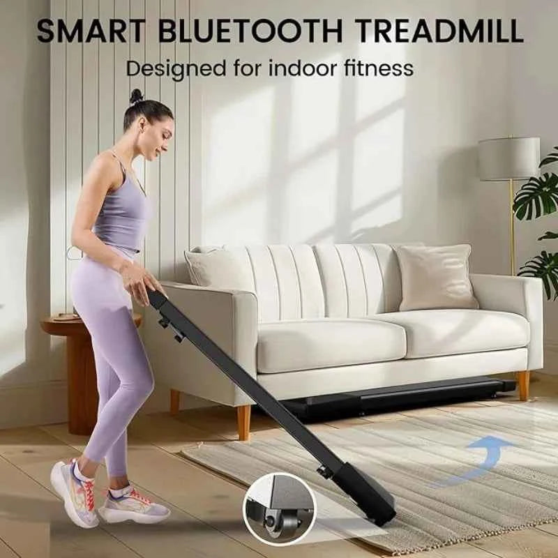 Superun  2-in-1 Home/Office 2.5 HP Walking Treadmill, mini Treadmills for Small Spaces with APP & Remote Control