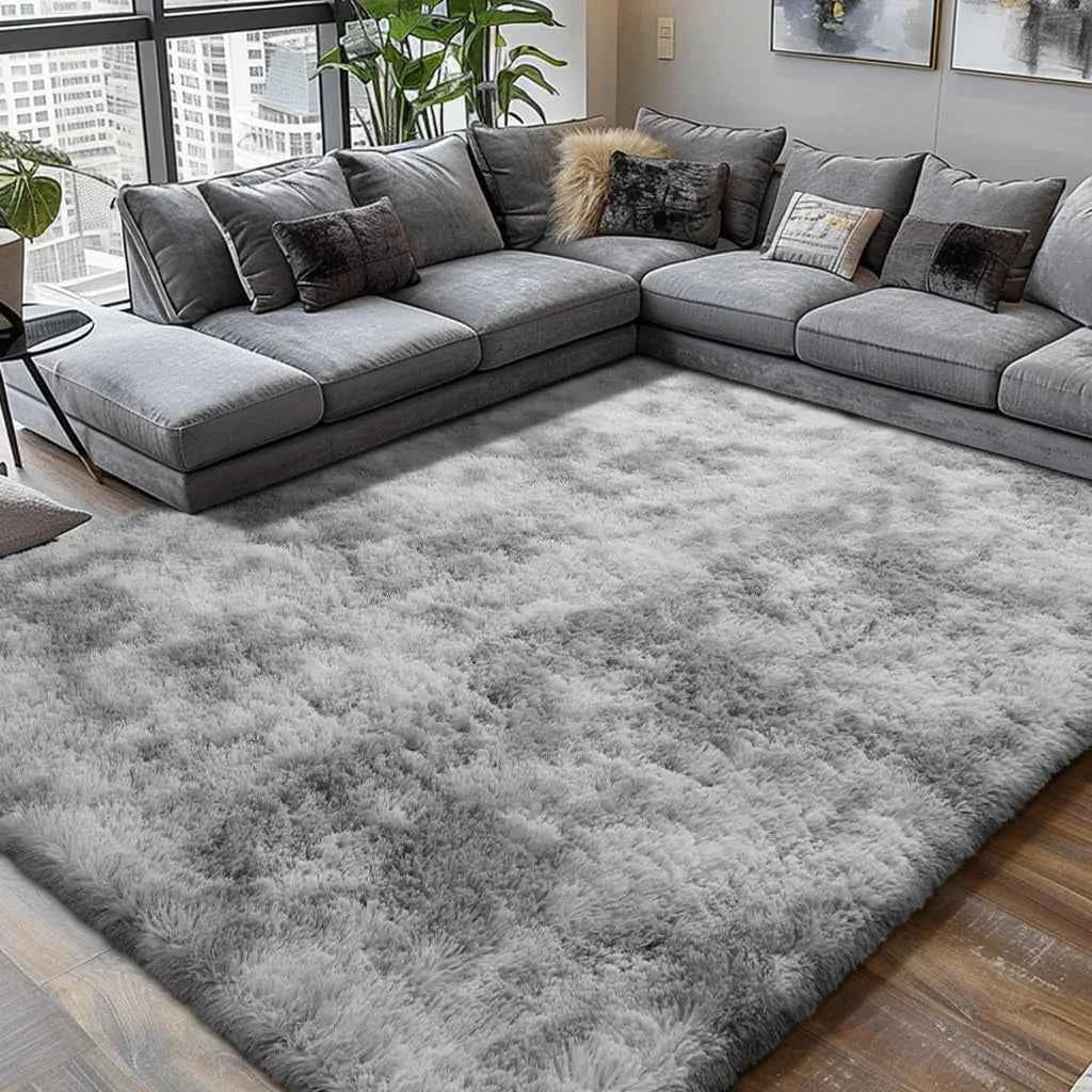 VIKAMA Ultra-Soft Puffy Rug Indoor Floor Mat, for any room of the home