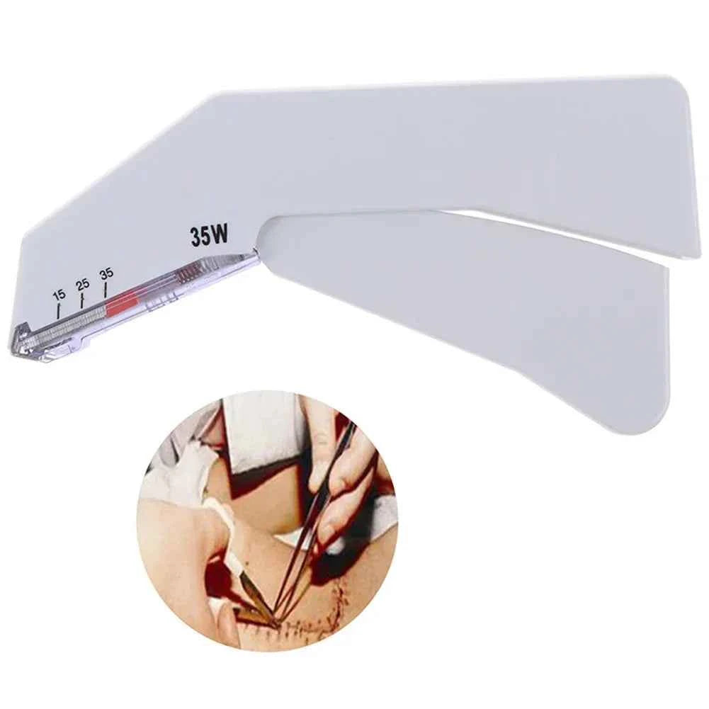 Professional Stainless Steel Skin Stitching Machine.  Disposable 35W Surgery Skin Stapler. Suture Stapler. Emergency Kit Tools