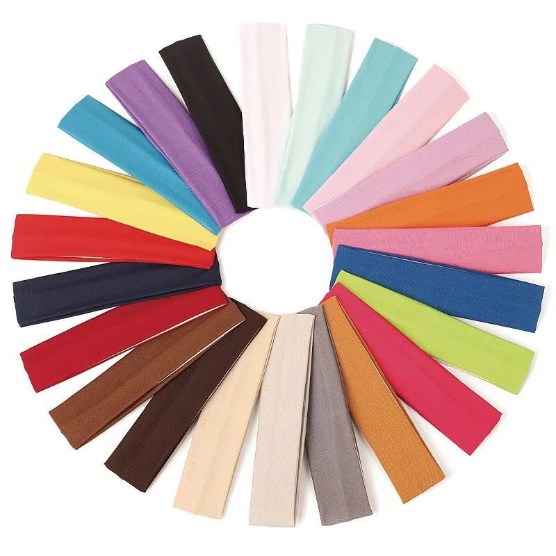 Simple Basic Solid Sports Yoga Headband, Elastic Hair Bands, Absorbs  Sweat, Headbands for Men And Women.
