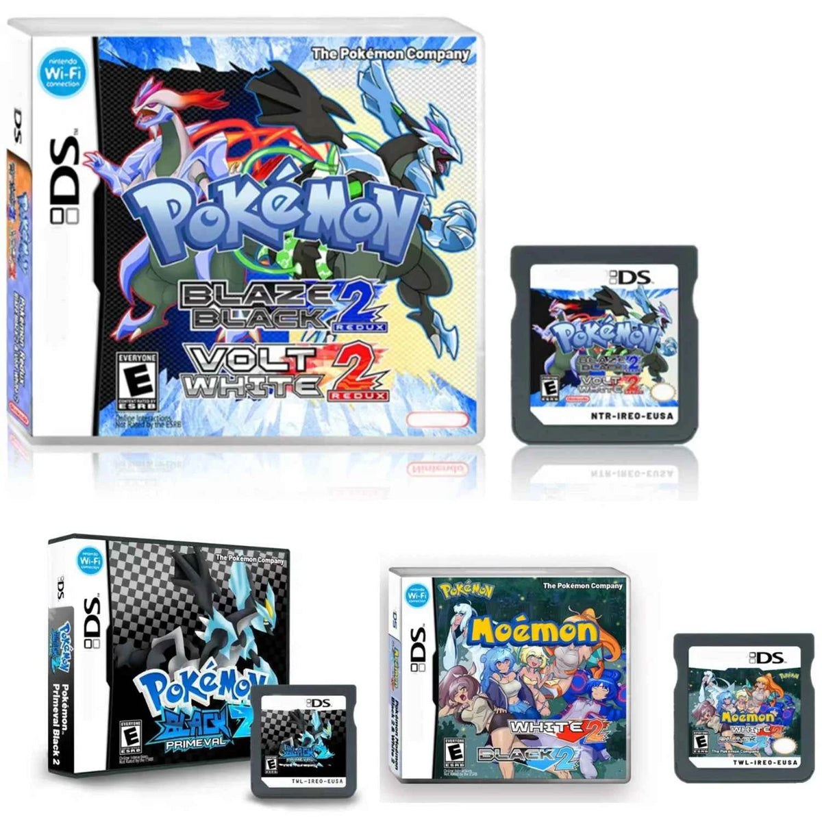 Pokemon. Series NDS Game Cartridge, Video Game. Console Primeval Black 2 Moemon White2, Black2 Gifts Toys