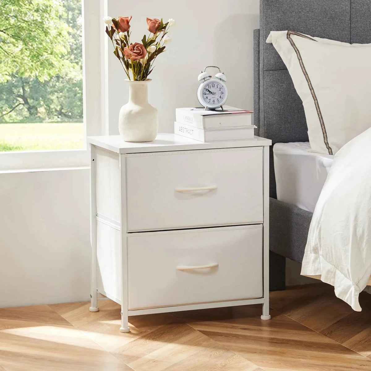 JHK Nightstand. 2  Drawers