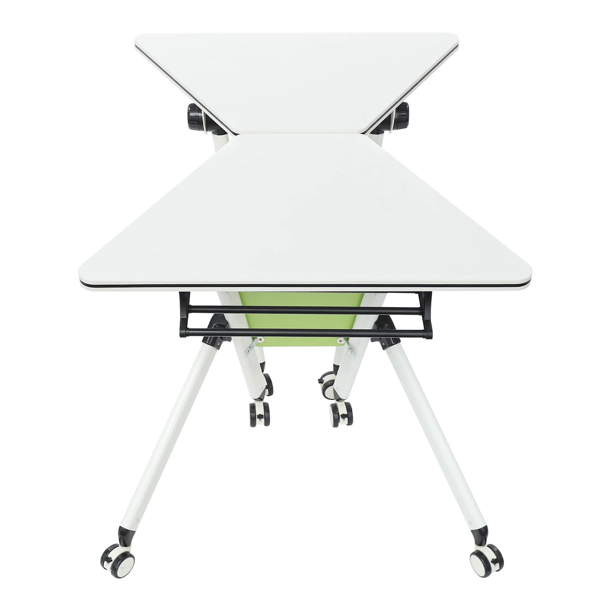 Meeting Room Table with Wheels. Modern Modular Folding Conference Table 31.5*19.69*29.53 Inch Used in Offices, Small Studios, Training Rooms, Schools - Myaccessoriesstore