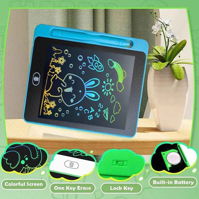 12 Pack LCD Writing Tablet for Kids, 6.5 Inch Colorful Doodle Board Drawing Tablet, Toys for children. Educational toys