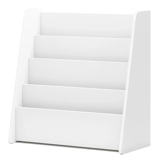 4-tier Kids or Toddlers Wooden Bookshelf w/ Deep Shelves. Natural - Myaccessoriesstore
