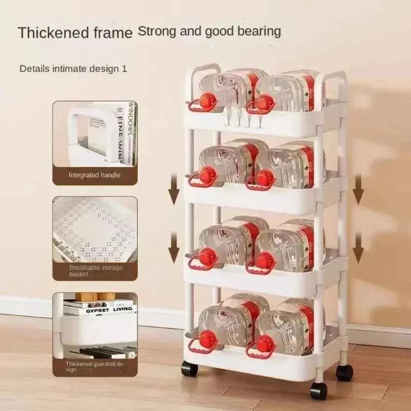 Multi-functional Moveable Cart Organizer .