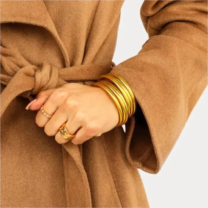 Gold All Weather Bangles (AWB) - Serenity Prayer