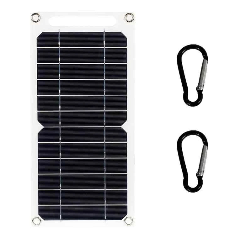 30W Solar Panel With USB. Waterproof. Outdoor  Portable Battery Charging Bank. Charging Panel 6.8V