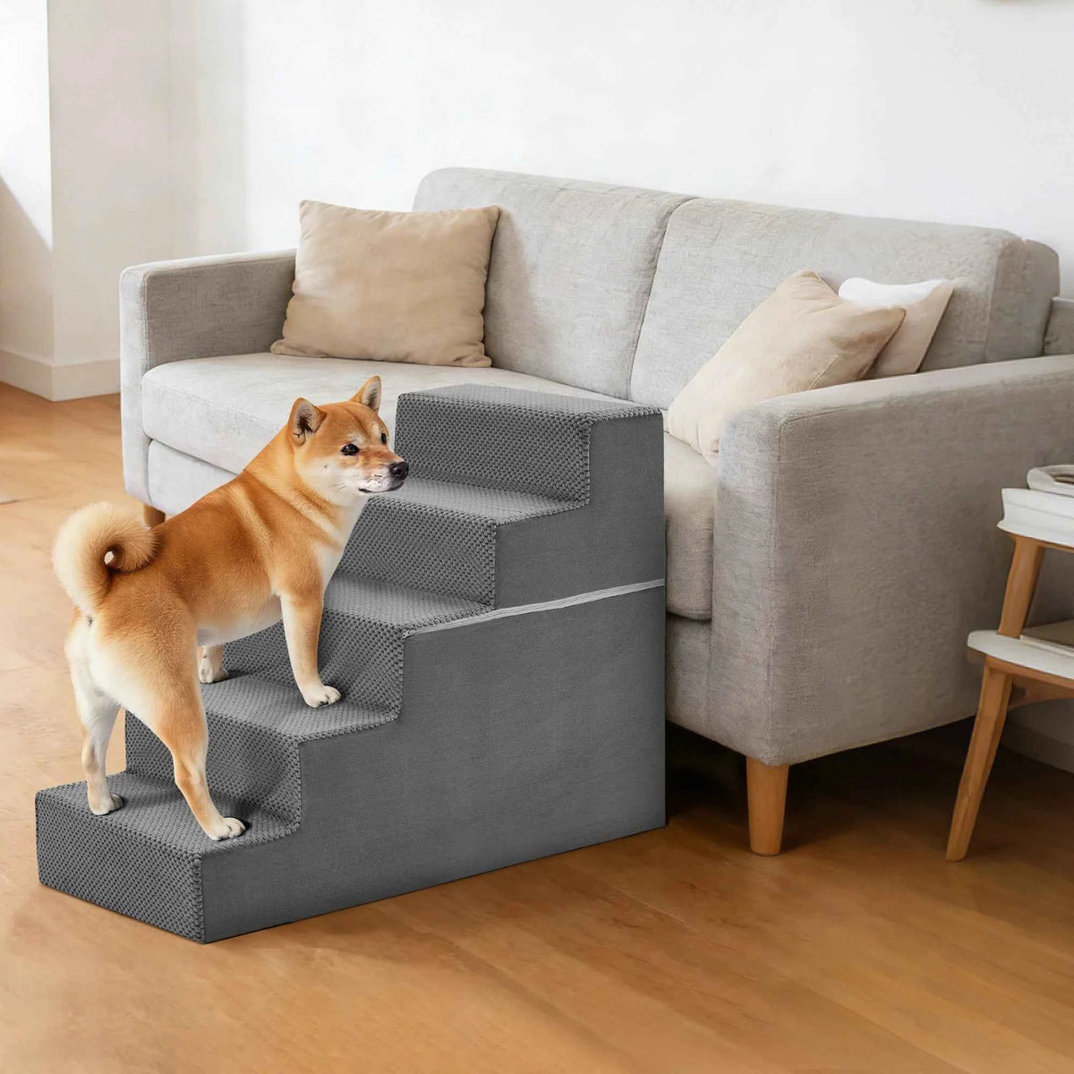 JHK 3-5  Foam  Non-Slip Pet Steps For Home