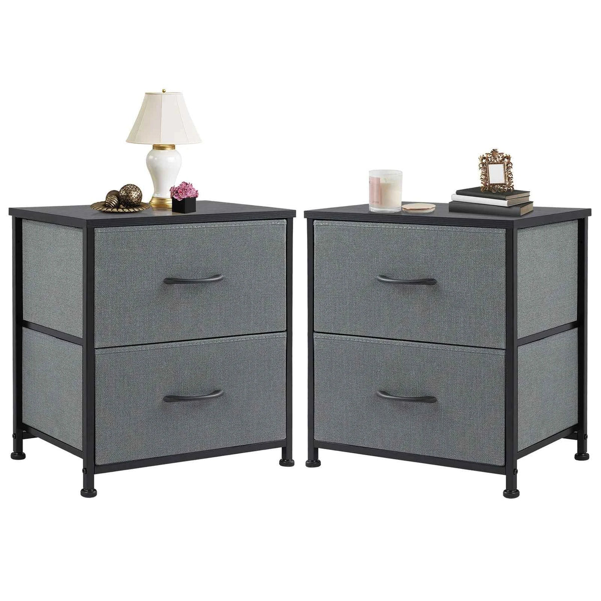JHK Nightstand. 2  Drawers