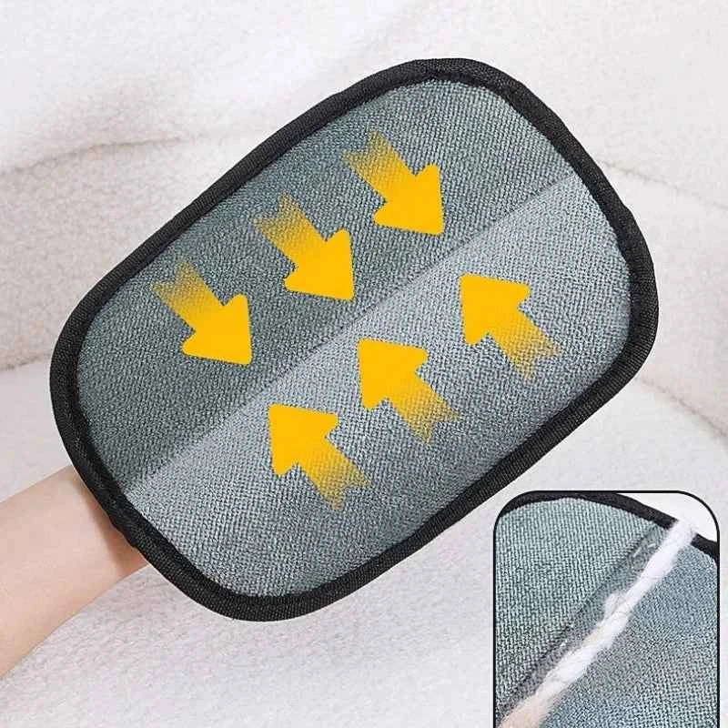 Pet Hair Removal Gloves. Is Washable