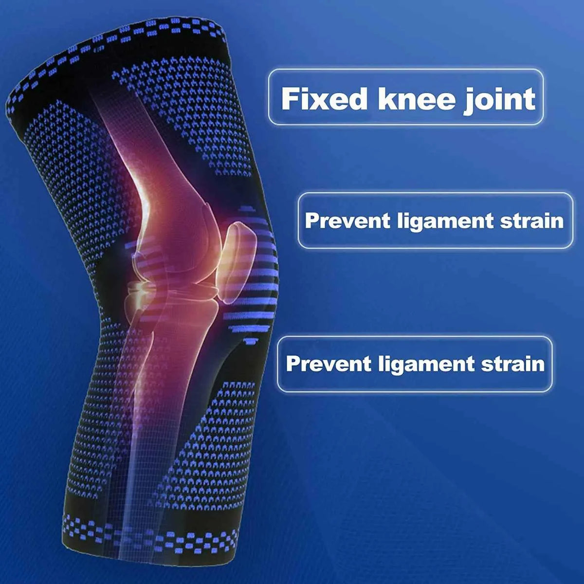 Sports Knee Pads for Knee Pain. Meniscus Tear Injury. Recovery with Side Stabilizers. Patella Gel Knee Support. Compression Sleeve