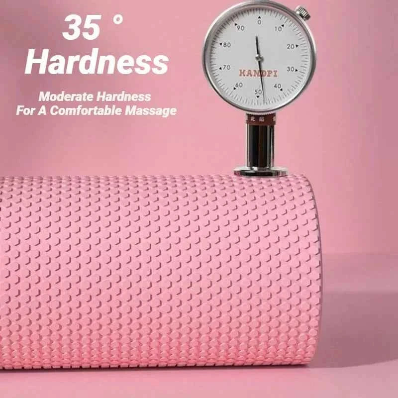 Hexagonal EVA Foam Yoga Roller, 9.5cm × 29.7cm Massage Foam Roller for Pilates Home Fitness Workout