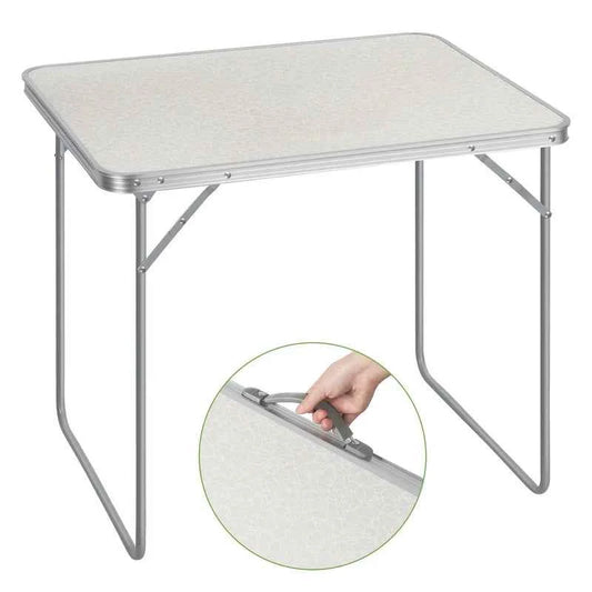 Folding Table, Portable Picnic Camping Table with Handle for Outdoor Indoor Yard