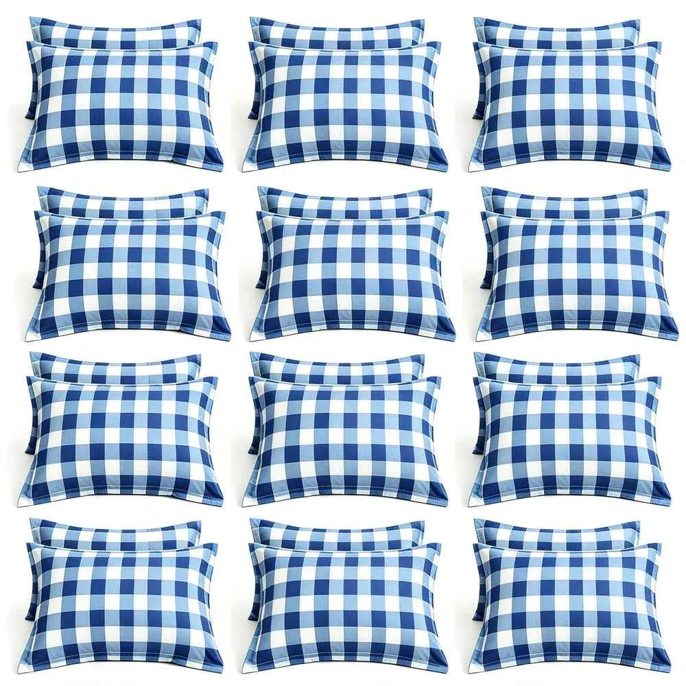 12 pair/24 pieces printed pillowcases set