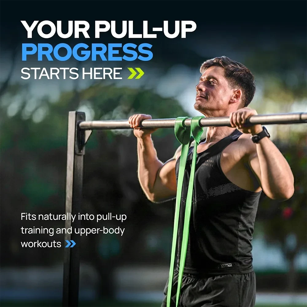 Resistance Bands, Pull Up Assistance Bands, Exercise Bands for Men or Women Home Fitness, Body Stretching, Strength Training
