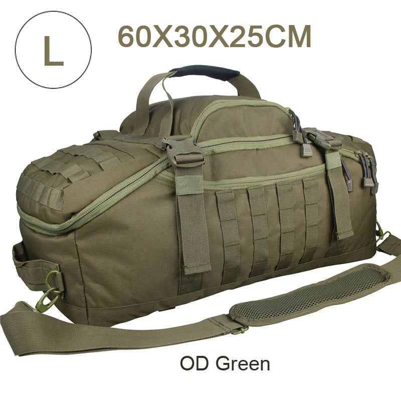 LQARMY 30L 45L 80L Outdoor Mountaineering Bag, Molle Tactical Backpack, Large Duffel Bag, Hiking, Camping, and Travel Bags