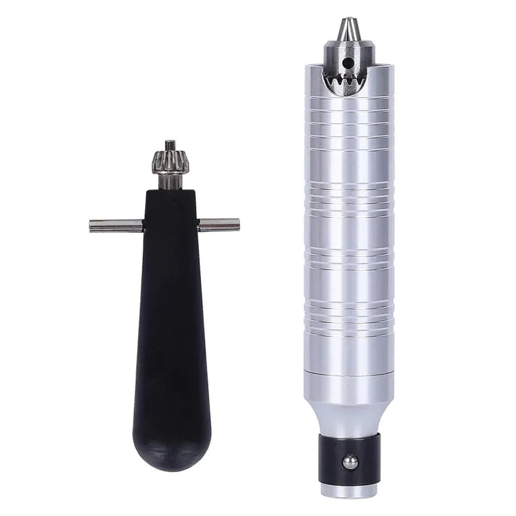 TOOLTOS Jewelry Flex Shaft Grinder. Handpiece 0-5mm Chuck with Key for Engraving, Polishing, Drilling. Rotary Motor Accessories