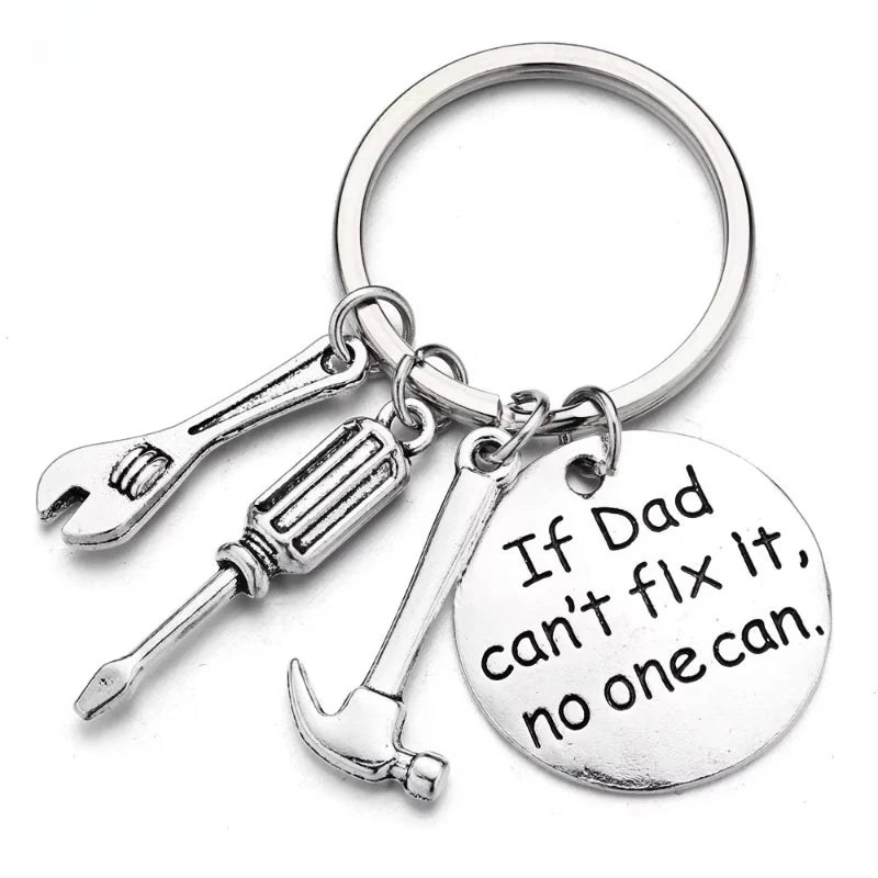 Father's Day Keychain, Sentimental Dad Gifts, Heartfelt Gratitude Gift for Father