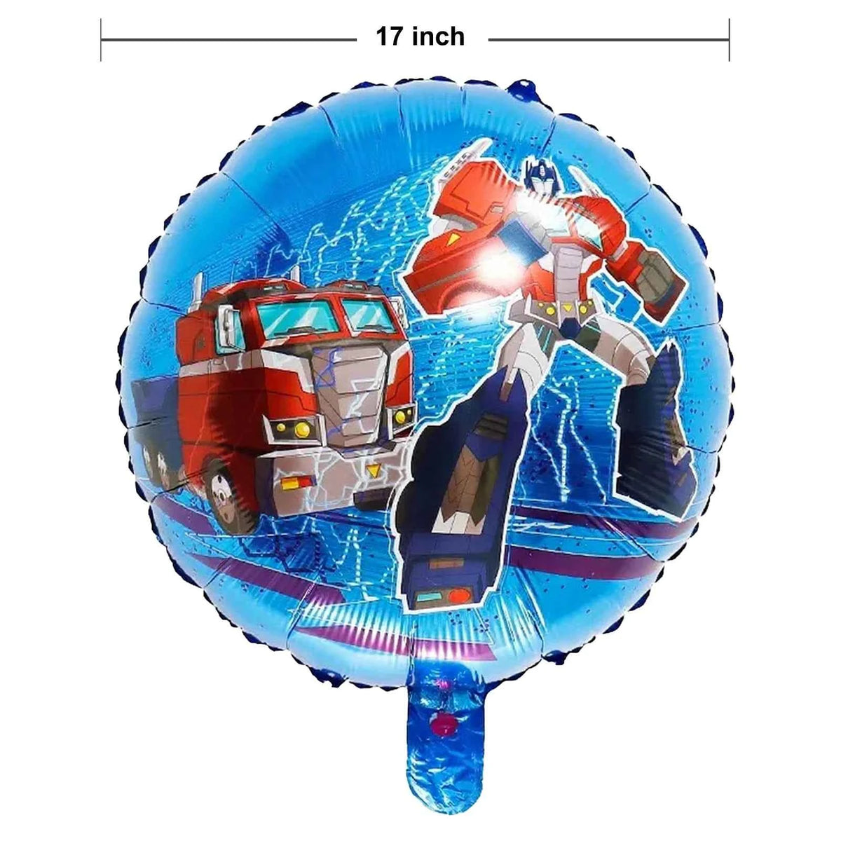 7Pcs Transformers Balloons, Cool Optimus Prime, Megatron, Bumblebee. Aluminum Foil Balloons for Party Decorations