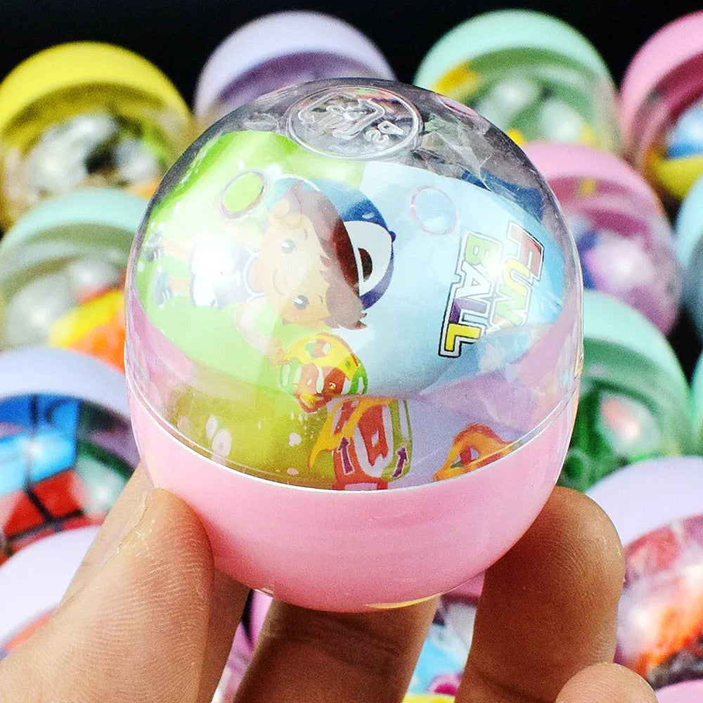 10-30Pcs Candy Color Gacha Surprise Blind Box for Kids. Birthday, Halloween, Christmas, Carnival, Party, Gift ,School Reward