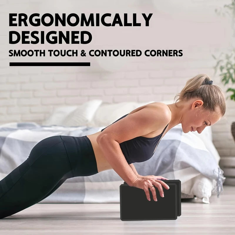2/1pcs Yoga Building Block Cubes.  Pilates Bricks Reinforcement.