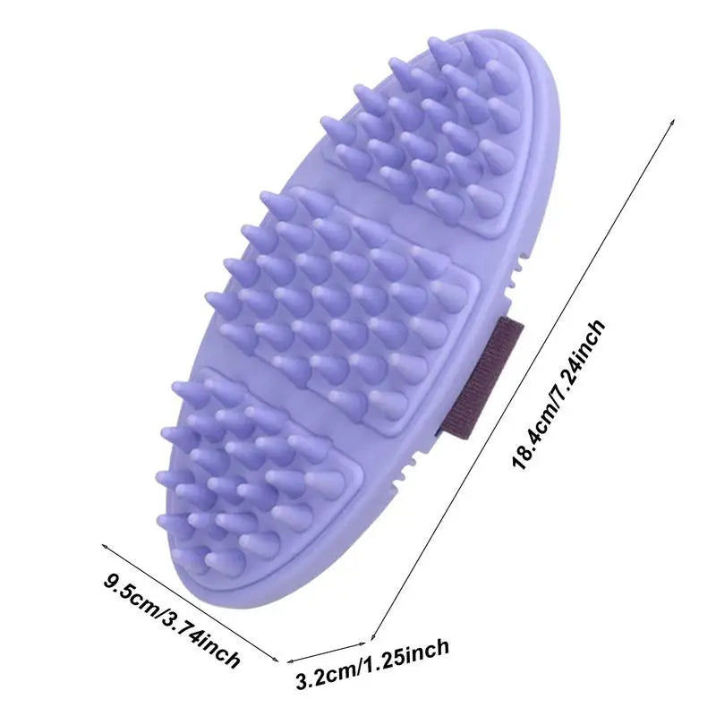 Horse Grooming or Bathing Scrubbing Brush For Horse.
