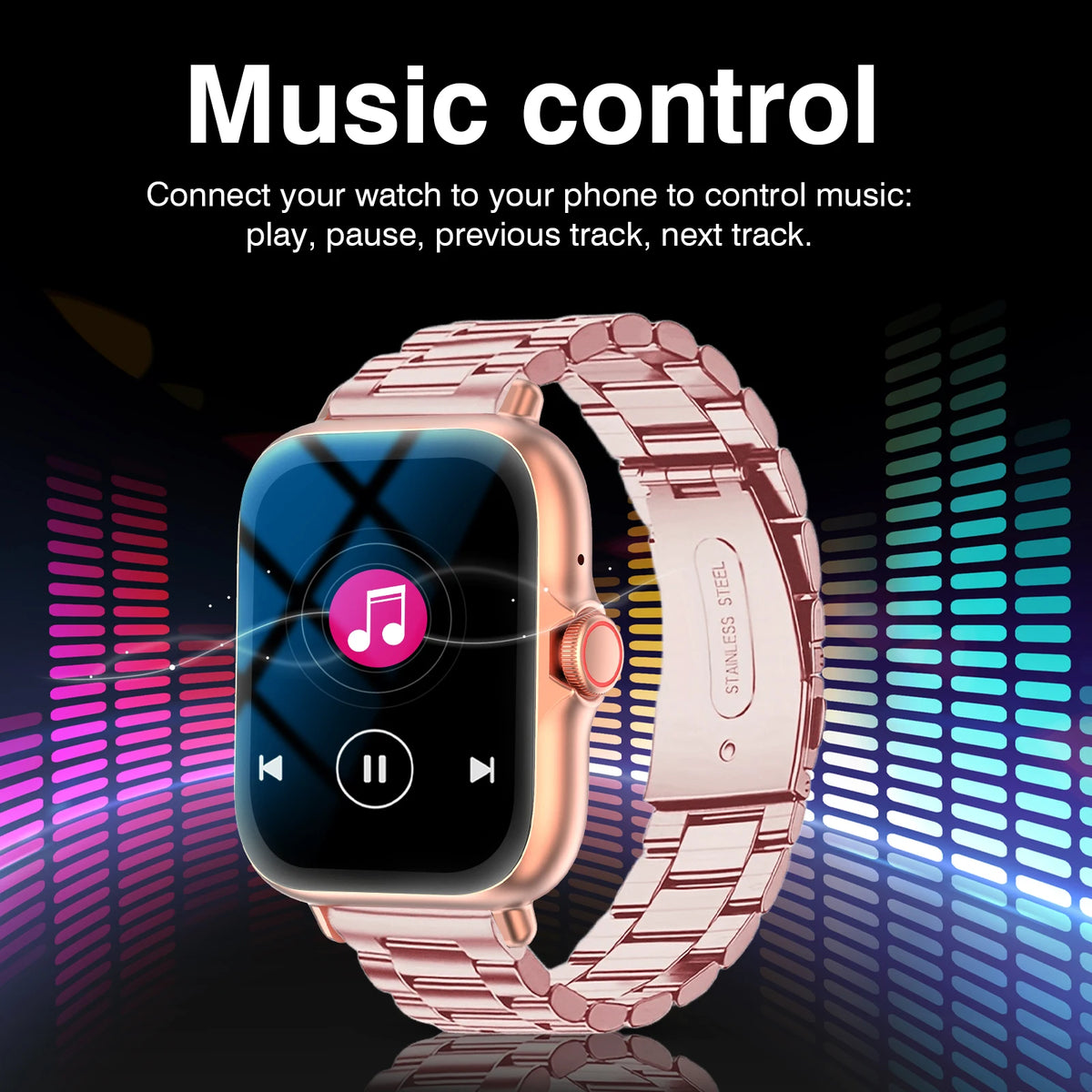 Multifunctional Sports Smartwatch, Unisex, Featuring A 1.83-inch Full-touch Display, Call Answering, Sleep Tracking, Step Counting, and Message Notifications. Compatible with IPhone & Android Phones