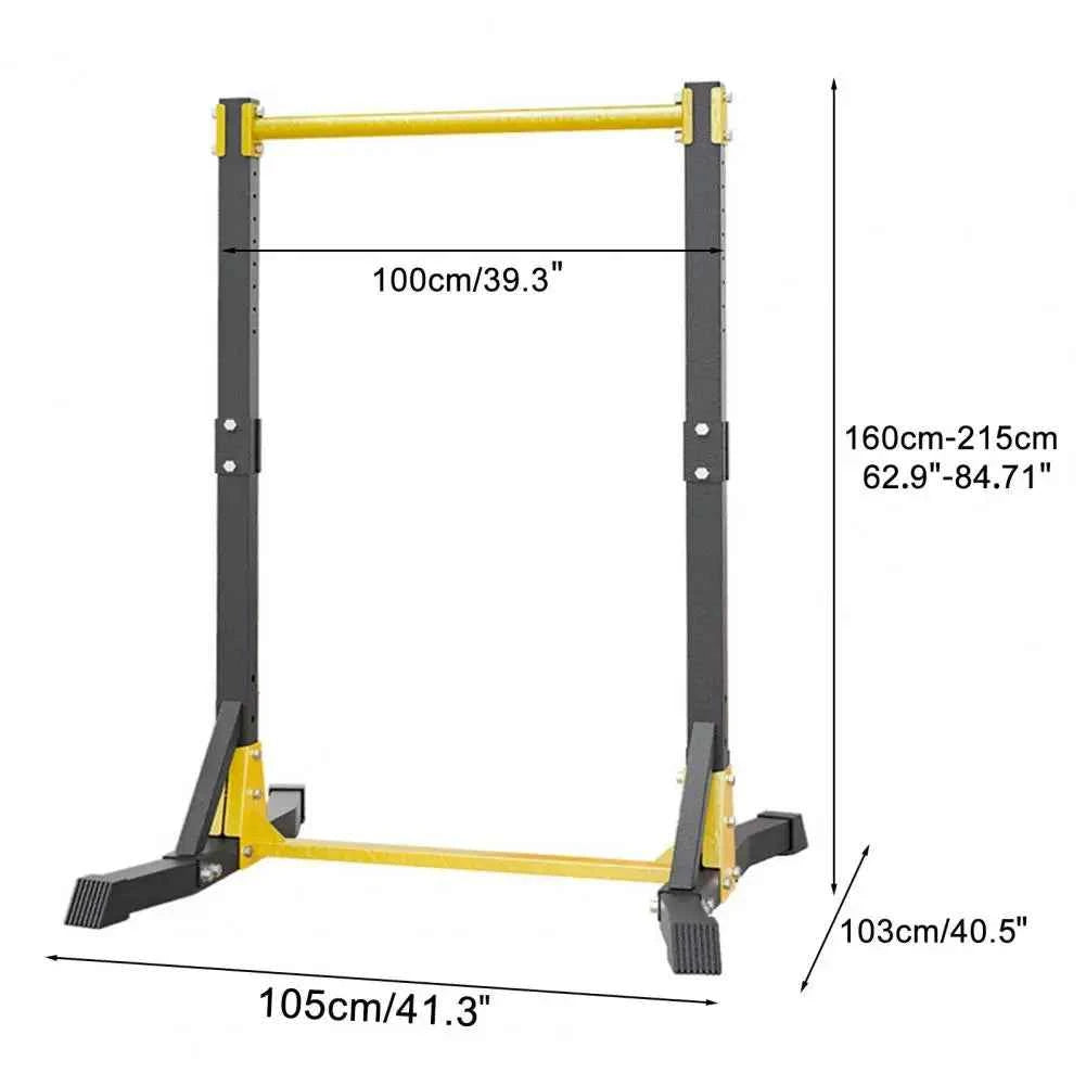 Portable Pull-up Bar Station, Free Standing Pull Up Bar for Home Gym, Pull Up Stand Station 400LBS with 11 Gears Adjustment