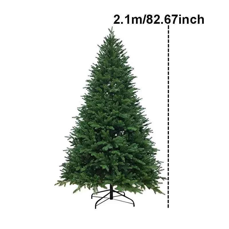 2.1/2.4/3m Christmas Tree Decoration Set Large DIY Christmas Ornaments For Trees Holiday Party Home Decor Hanging Drop Shipping