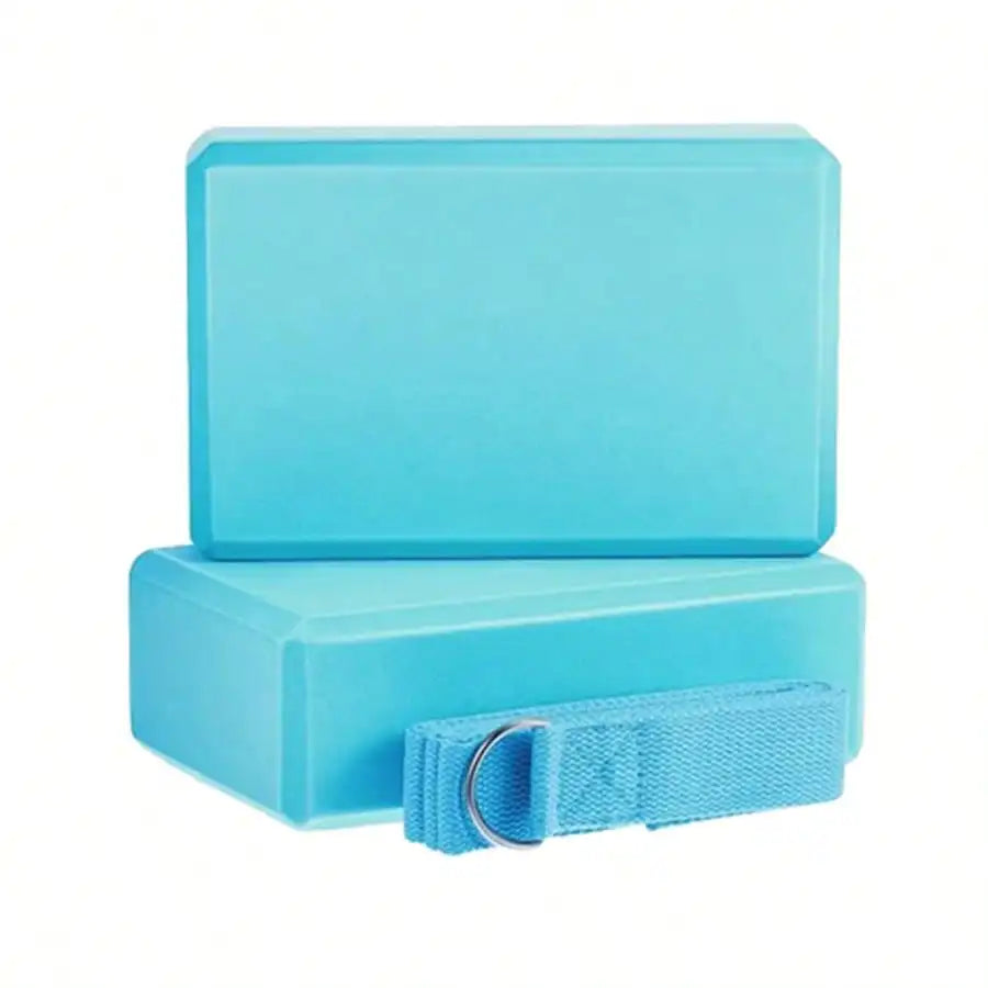 2‑Pack High‑Density Foam Yoga Bricks, Lightweight Support Blocks for Gym, Dance, Fitness, Pilates