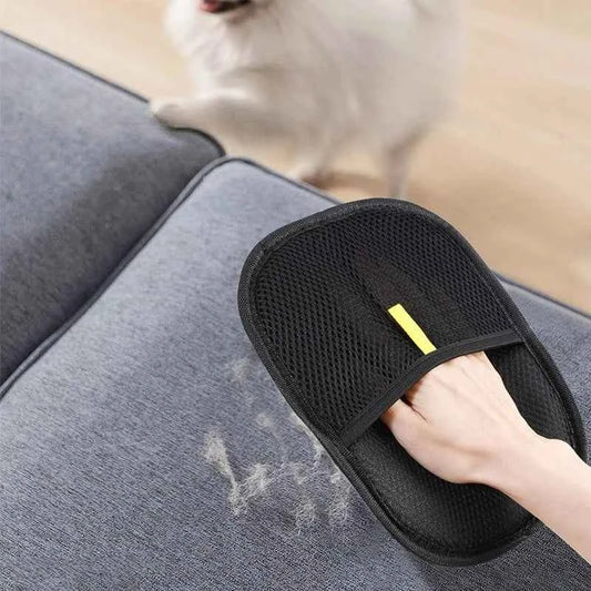 Pet Hair Removal Gloves. Is Washable