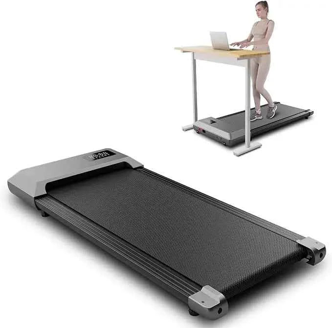 Superun  2-in-1 Home/Office 2.5 HP Walking Treadmill, mini Treadmills for Small Spaces with APP & Remote Control