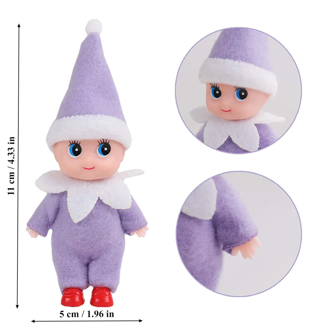 14 PCS Mini Elf Set.  Tiny Elves, Collectible Figurines, Christmas Decorations