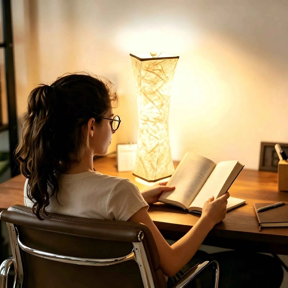 Trinova Table Lamp Set of 2 with 3 Color Temperatures, Modern Lamps.
